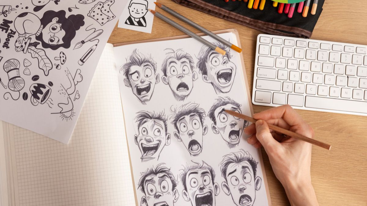 Caricatronchi: Techniques for Creating Emotionally Charged Digital Characters